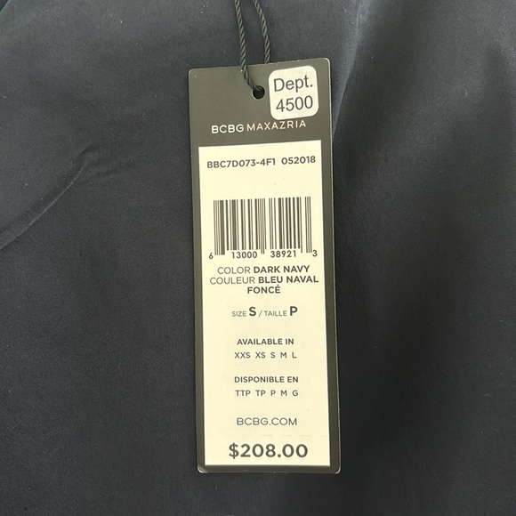 BCBG MaxAzria Navy Blue Skort - Picture 6 of 11